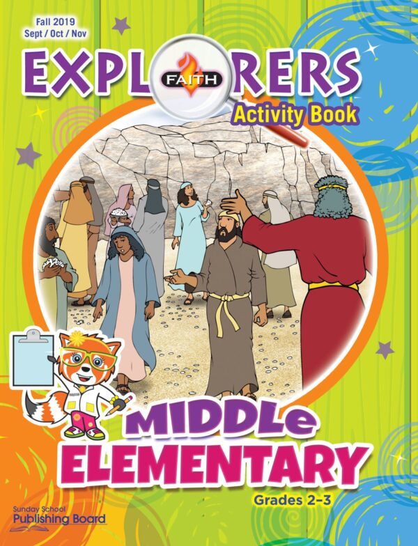 Faith Explorers Activity Book Middle Elementary