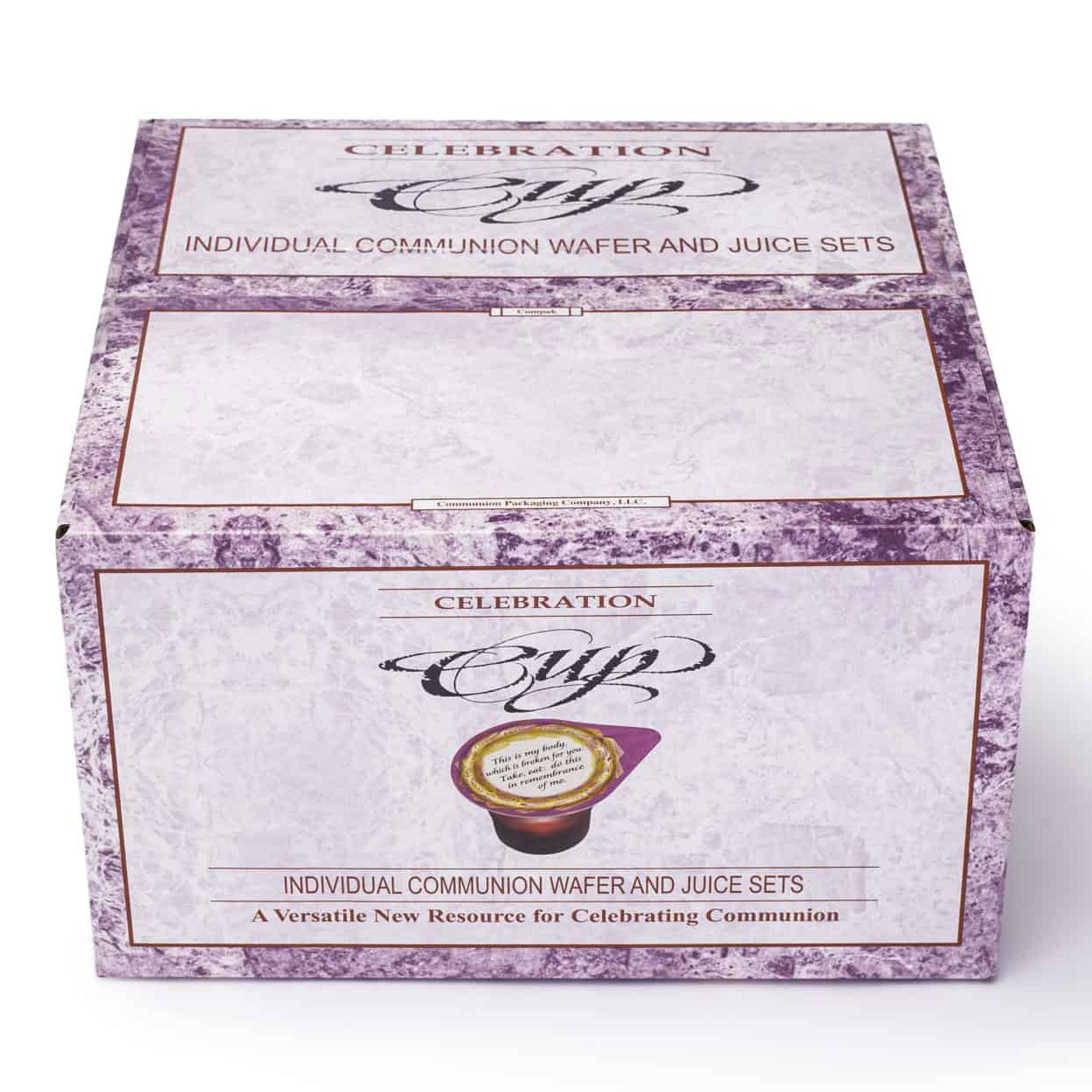 thumbnail image 2 of Discovery Products Pre-filled Communion Cups & Wafers – Box Of 100 Made In USA 2 of 5