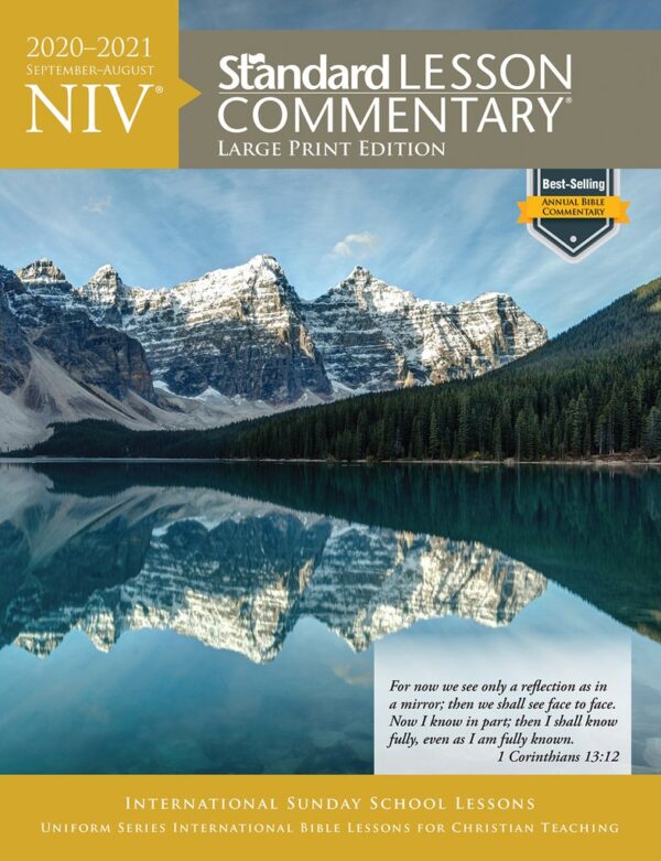 NIV® Standard Lesson Commentary® Large Print Edition